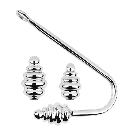 Anal 8826 Hook Screw-in Set Ribbed GreatBenefit 0219